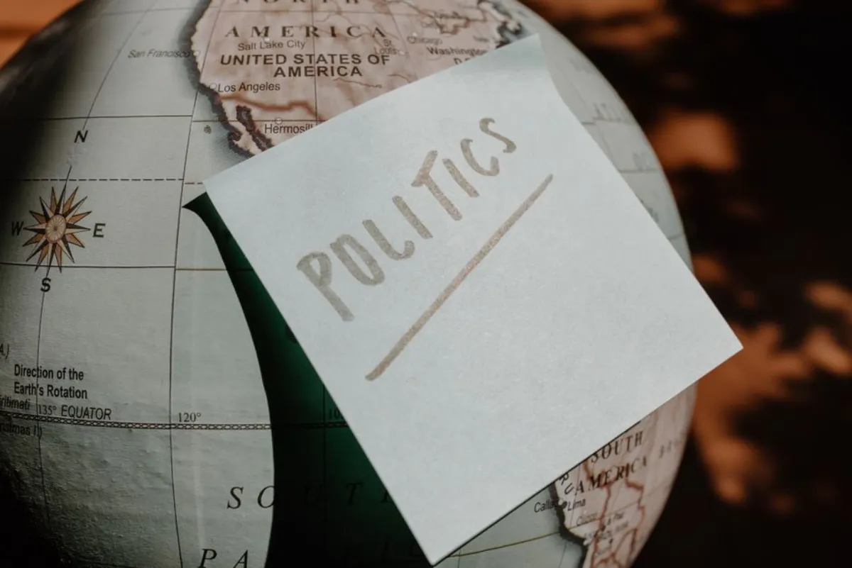 political map